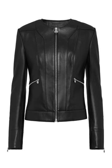 PHILIPP PLEIN Lederjacke 02 | black
