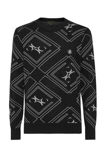 BILLIONAIRE Pullover LOVE 02 | black