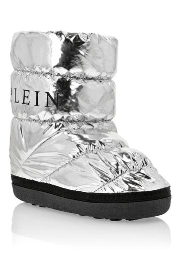 PHILIPP PLEIN Stiefel Flach Hoch