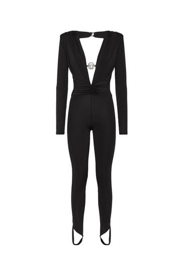 PHILIPP PLEIN Jumpsuit 02 | black Skinny