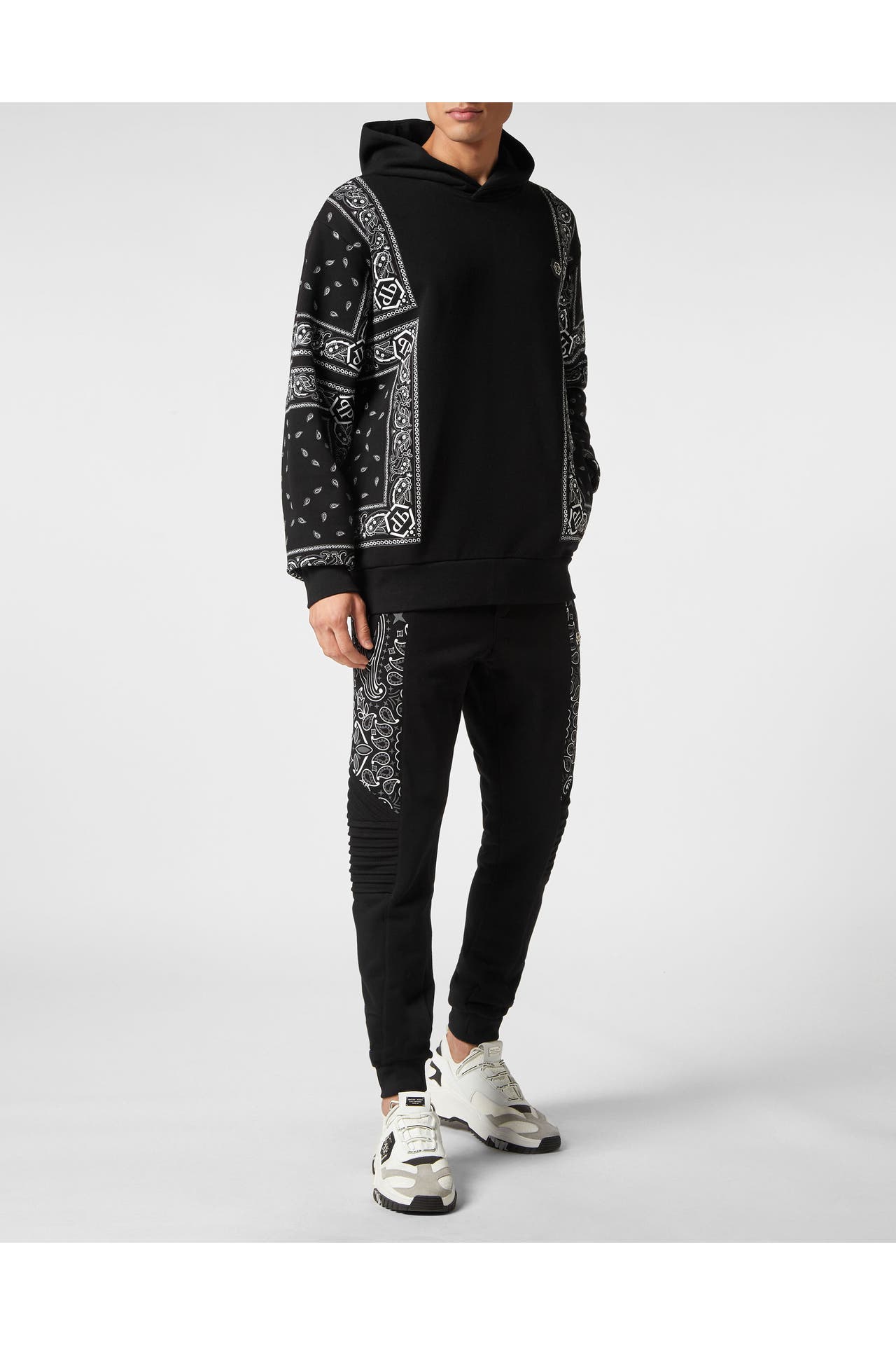 PHILIPP PLEIN Sweatjacke PAISLEY 02 | black, Bild 1
