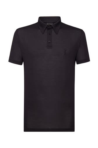 BILLIONAIRE Polo-Shirt STATEMENT 02 | black