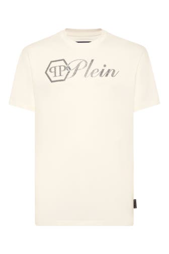 PHILIPP PLEIN Kurzarm-Rundhals-T-Shirt