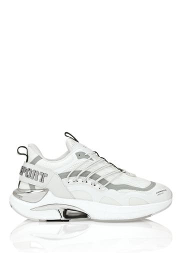 PLEIN SPORT Sportschuhe AIR PRESSURE //GEN.X.4 0105 | white/green