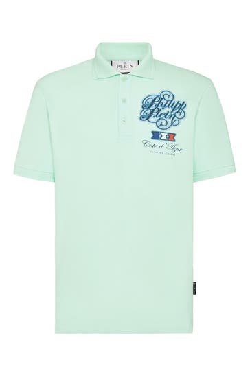 PHILIPP PLEIN Polo-Shirt RACING 05 | green