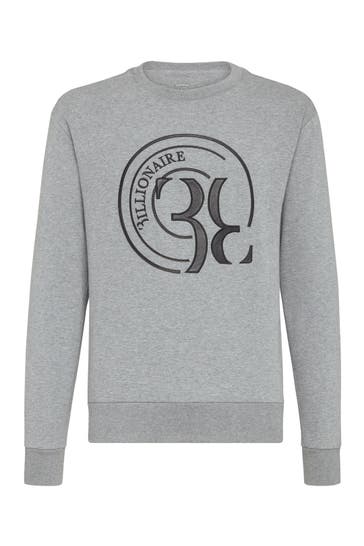 BILLIONAIRE Sweatshirt DOUBLE B 10 | grey