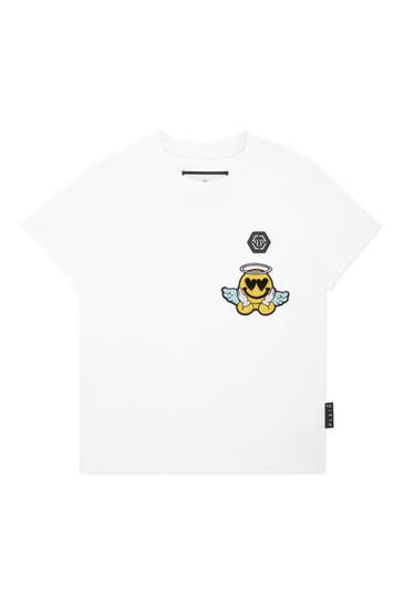 PHILIPP PLEIN T-Shirt SMILE 01 | white