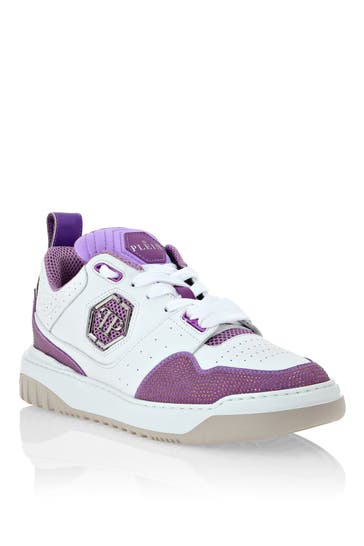 PHILIPP PLEIN Sneaker 0173 | white/purple