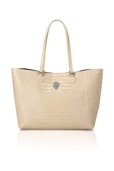 PHILIPP PLEIN Shopper SKULL 06 | beige
