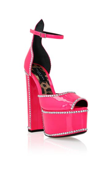PHILIPP PLEIN High Heels 87 | Fucsiafluo