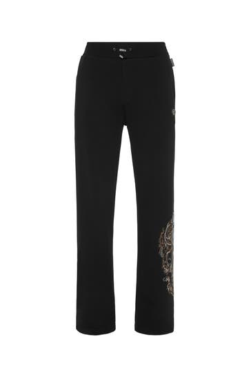 PHILIPP PLEIN Sweatpant SKULL 02 | black Loose Fit