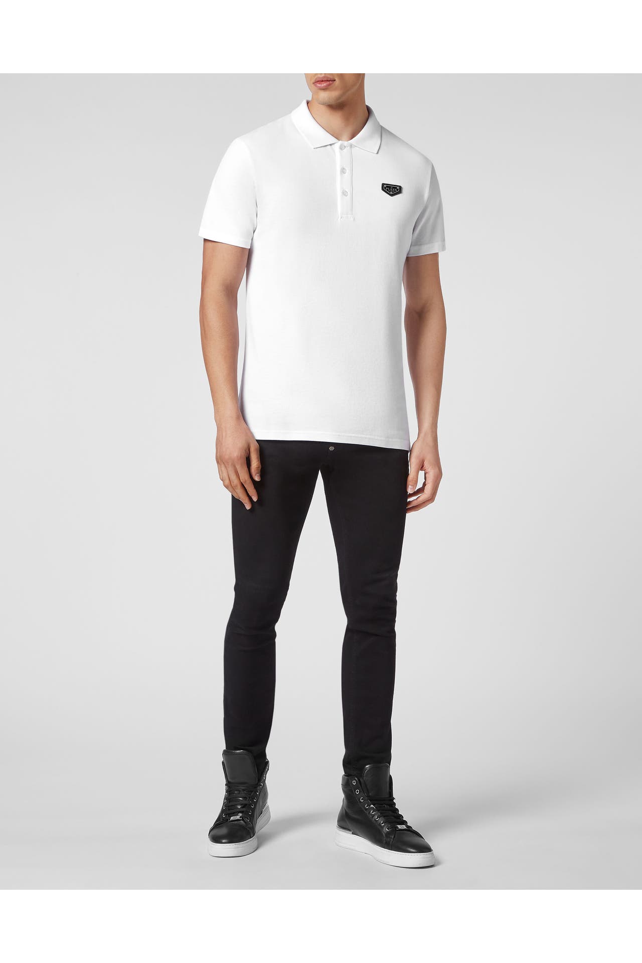 PHILIPP PLEIN Polo-Shirt 01 | white, Bild 1