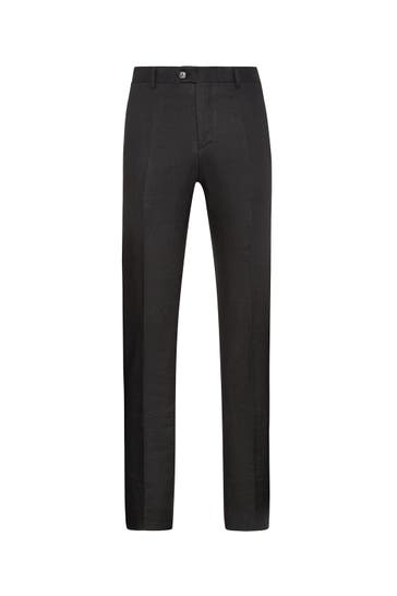 BILLIONAIRE Business-Hose CREST 02 | black Slim