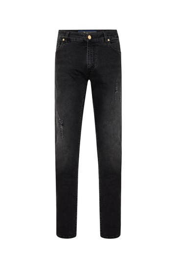 BILLIONAIRE Jeans CREST 02 | black Straight
