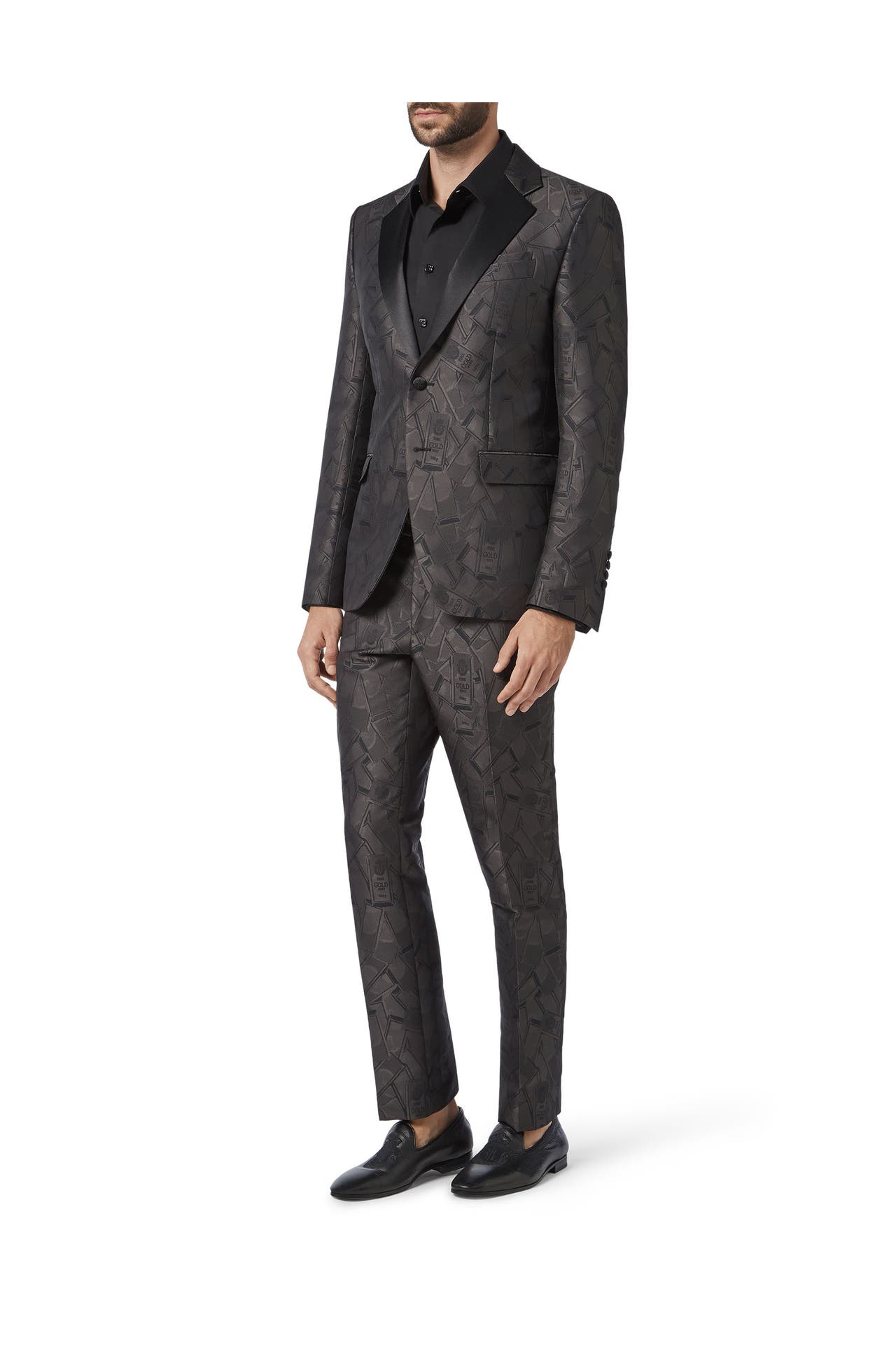 BILLIONAIRE Business-Sakko 02 | black Slim Fit, Bild 1