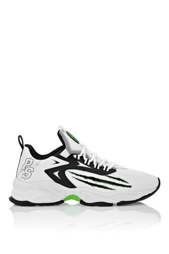 PLEIN SPORT Sportschuhe 0127 | White/greenfluo