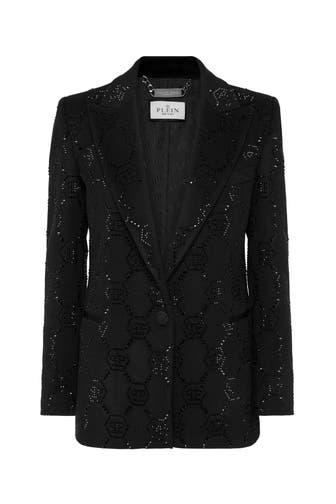 PHILIPP PLEIN Blazer MONOGRAM 02 | black