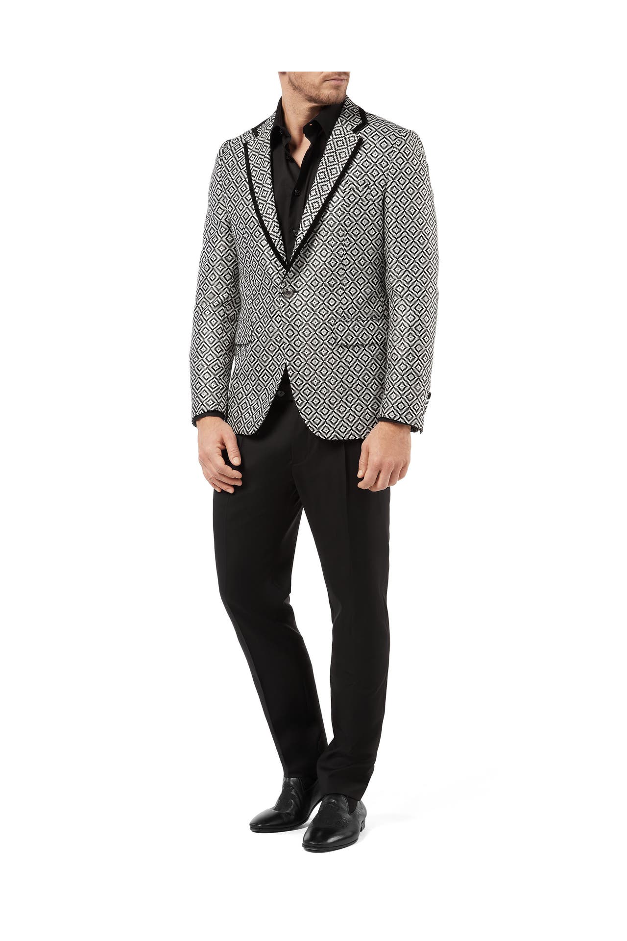 BILLIONAIRE Business-Sakko 02 | black Slim Fit, Bild 1