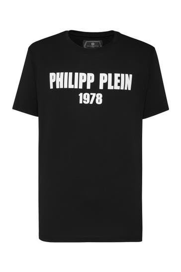 PHILIPP PLEIN Kurzarm-Rundhals-T-Shirt