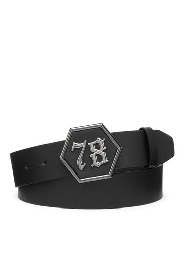 PHILIPP PLEIN Casual-Gürtel GOTHIC PLEIN 0292 | black/blacknickel