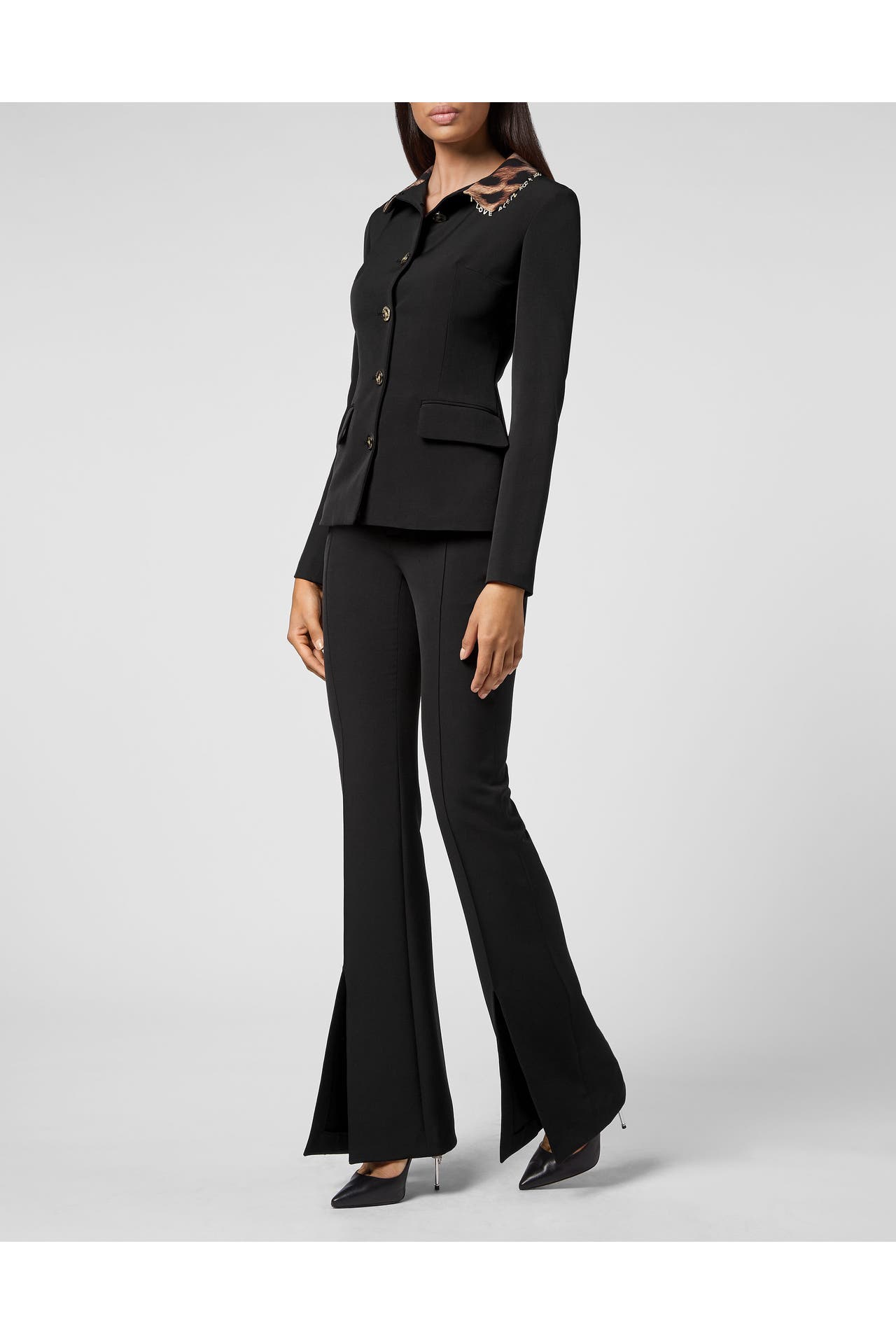 PHILIPP PLEIN Blazer LEOPARD 02 | black, Bild 1
