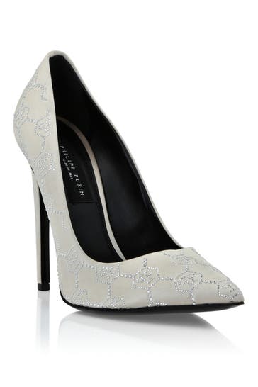 PHILIPP PLEIN High Heels MONOGRAM 06 | beige