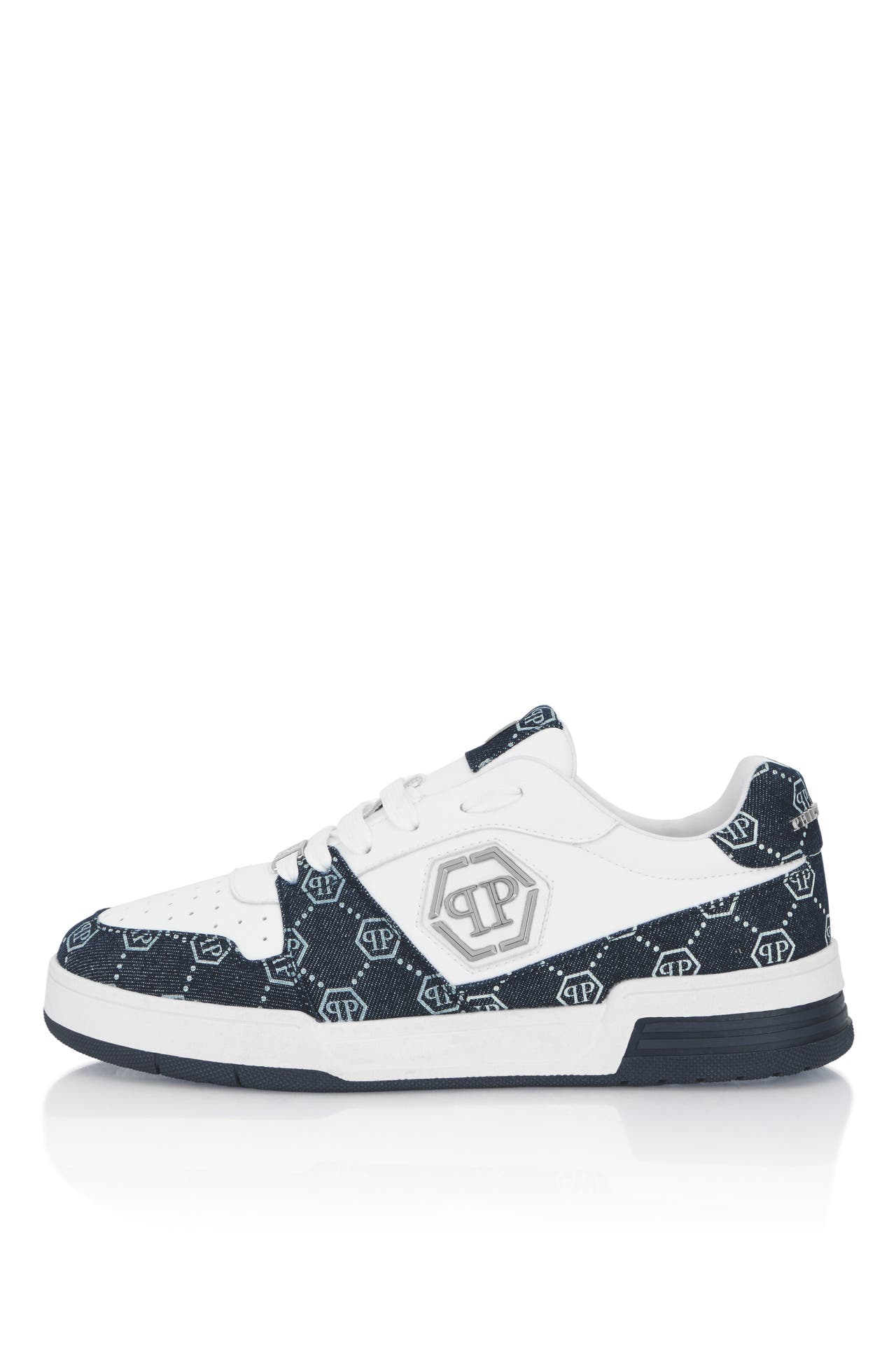PHILIPP PLEIN Sneaker MONOGRAM 0108 | white/middleblue, Bild 1