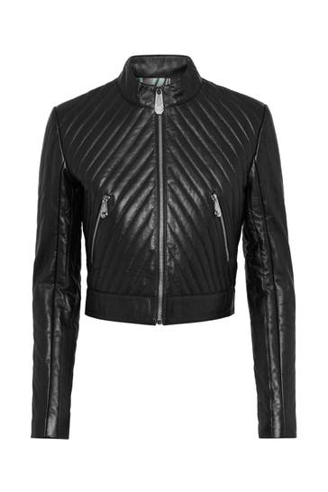 PHILIPP PLEIN Lederjacke FLAME 02 | black