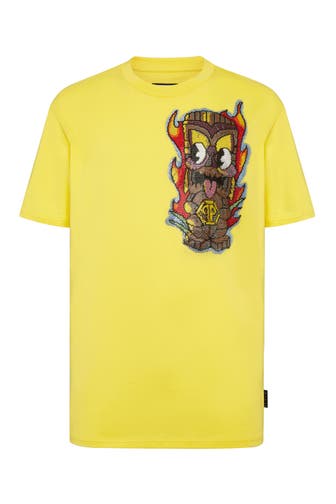 PHILIPP PLEIN Rundhals-T-Shirt HAWAII