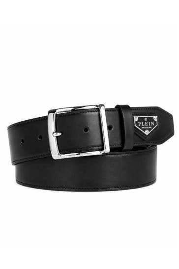 PHILIPP PLEIN Casual-Gürtel 0291 | black/nickel