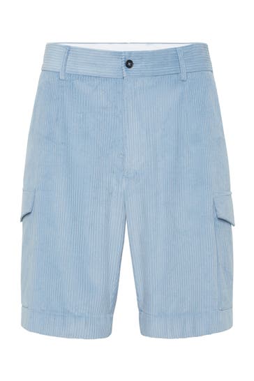 PHILIPP PLEIN Short 07 | lightblue Loose Fit