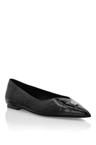 PHILIPP PLEIN Ballerinas SKULL 02 | black