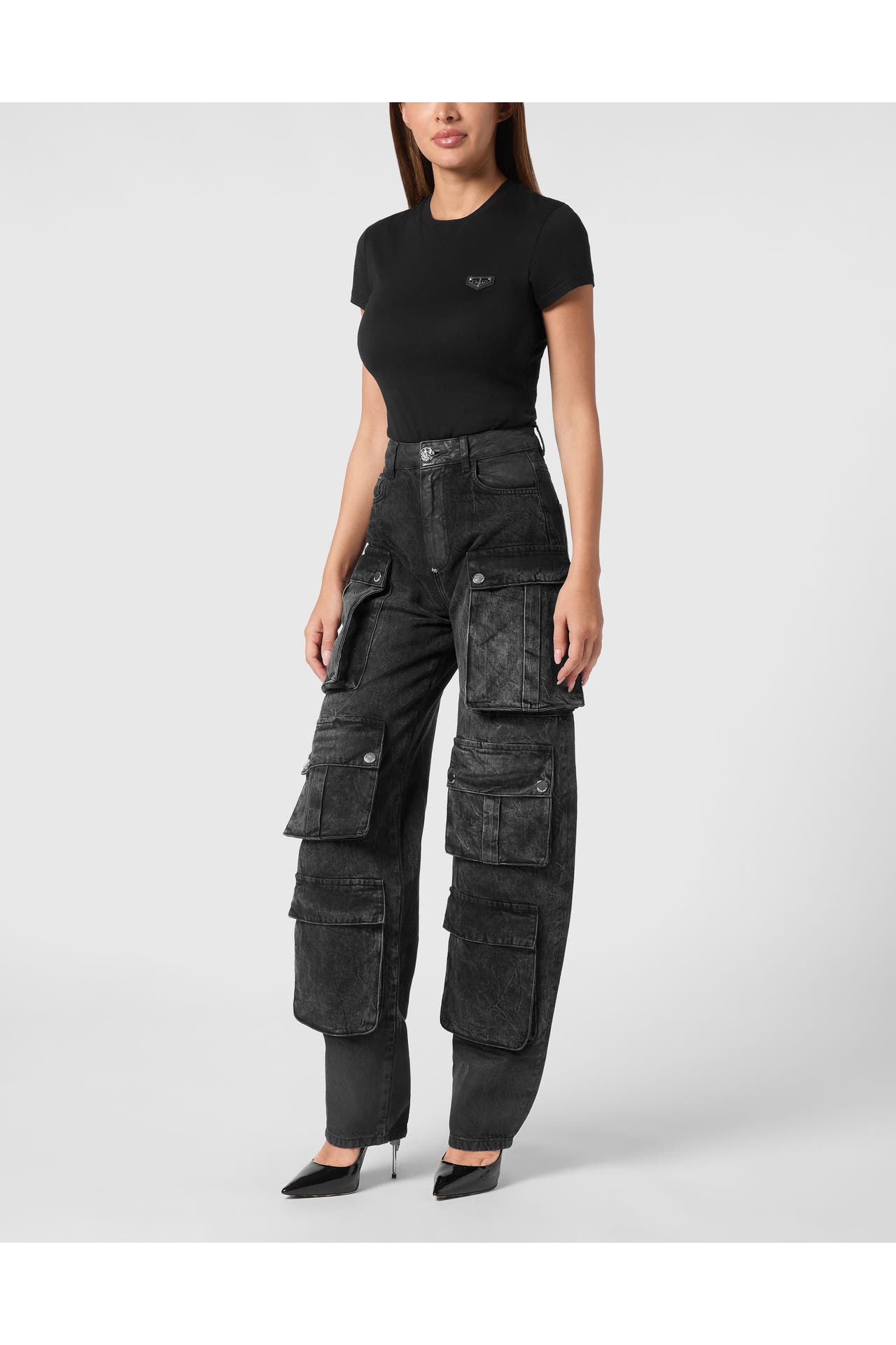 PHILIPP PLEIN Jeans 02MR | BlackMarble Boyfriend, Bild 1
