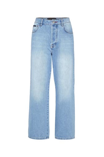 PHILIPP PLEIN Jeans ICONIC PLEIN 07GR | GrisailleTurquoise Straight