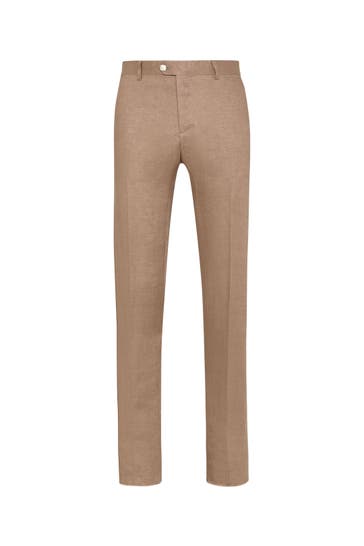 BILLIONAIRE Business-Hose CREST 04 | brown Slim