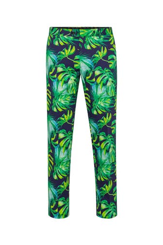 BILLIONAIRE Business-Hose PALMS 14 | darkblue Slim