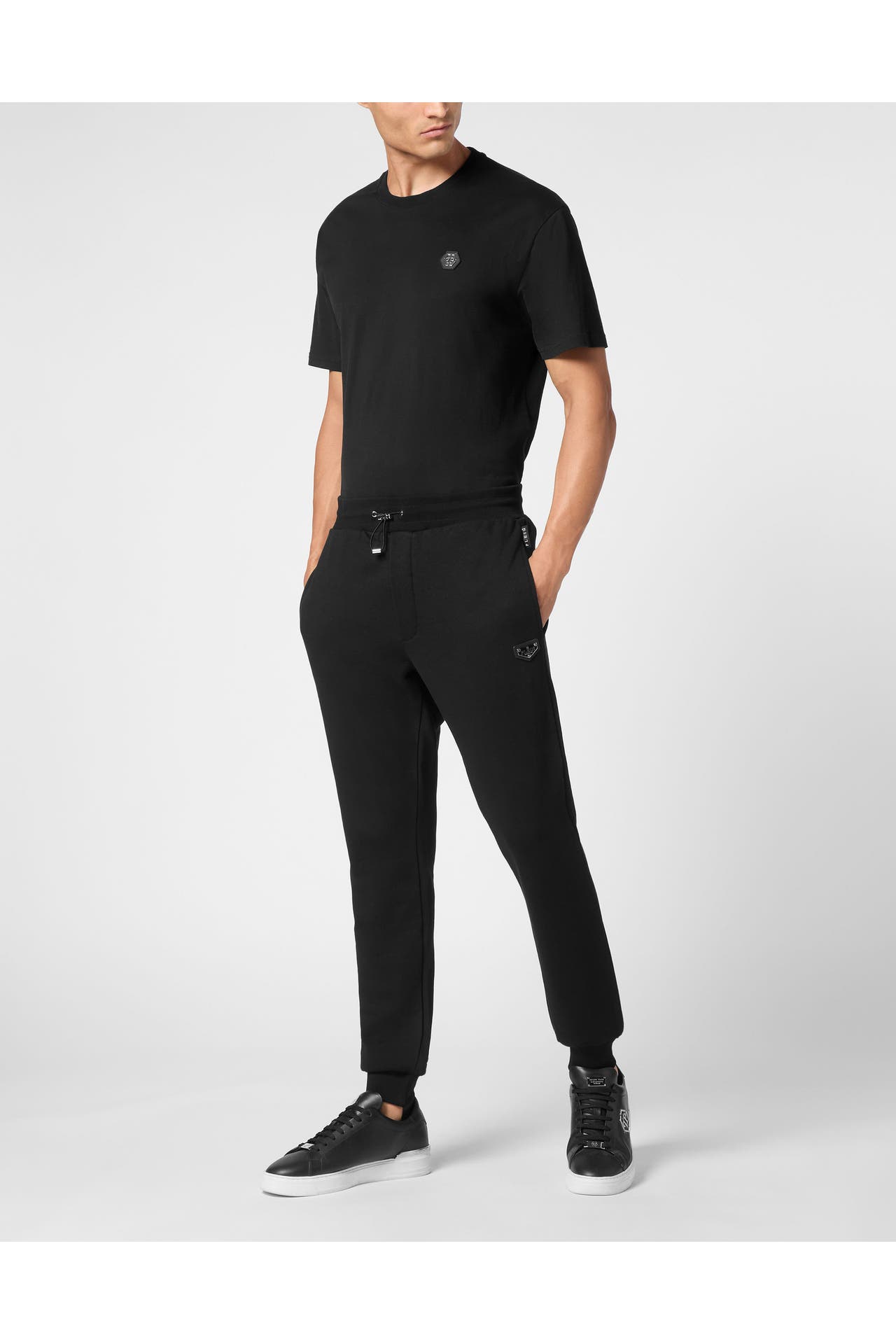 PHILIPP PLEIN Sweatpant ICONIC PLEIN 02 | black Loose Fit, Bild 1