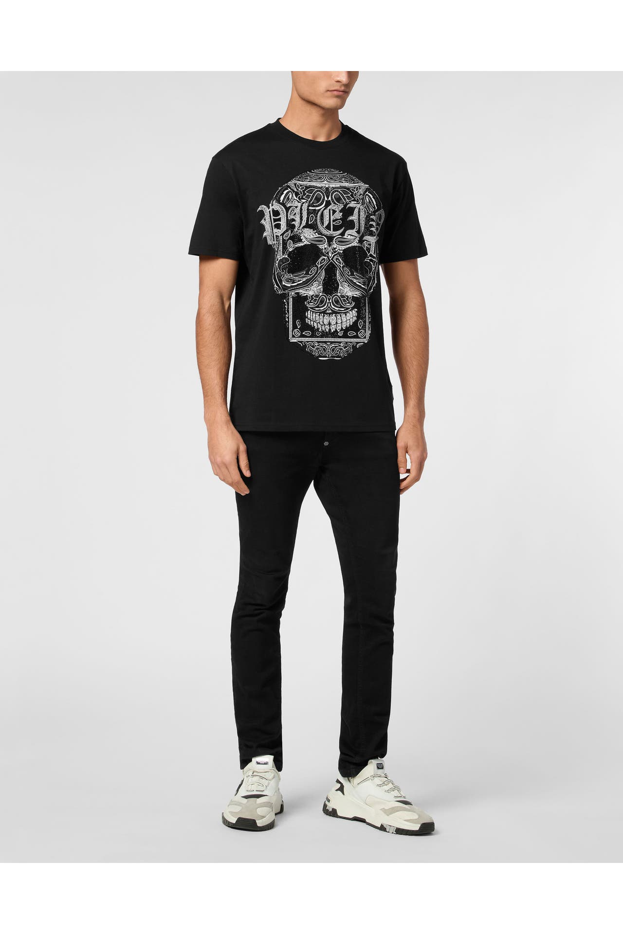 PHILIPP PLEIN T-Shirt Rundhalsausschnitt Ss SKULL, Bild 1