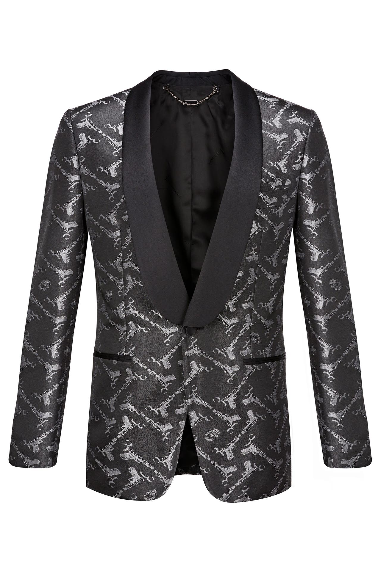 BILLIONAIRE Business-Sakko 02 | black Slim Fit, Bild 1