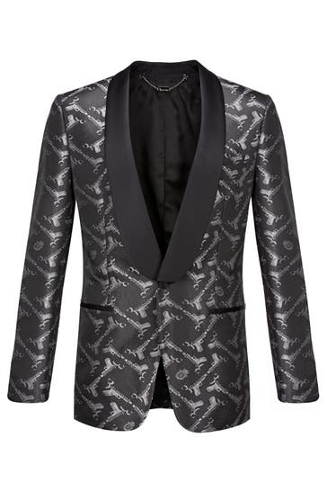 BILLIONAIRE Business-Sakko 02 | black Slim Fit