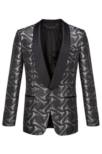 BILLIONAIRE Business-Sakko 02 | black Slim Fit