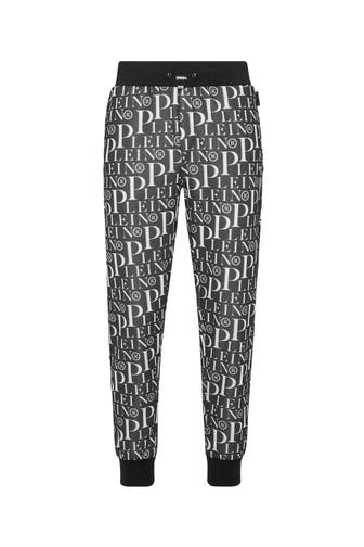 PHILIPP PLEIN Sweatpant PHILIPP PLEIN TM 02 | black Wide/ Loose Fit