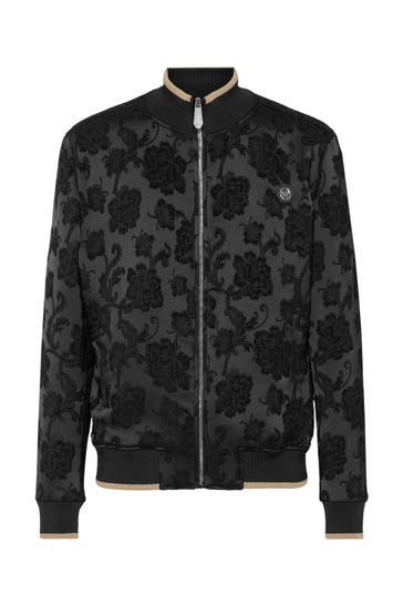PHILIPP PLEIN Blouson FLOWERS 02 | black