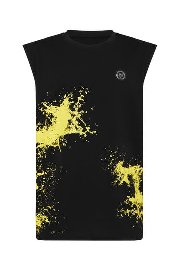 PLEIN SPORT Tank Top SPLASH 02 | black