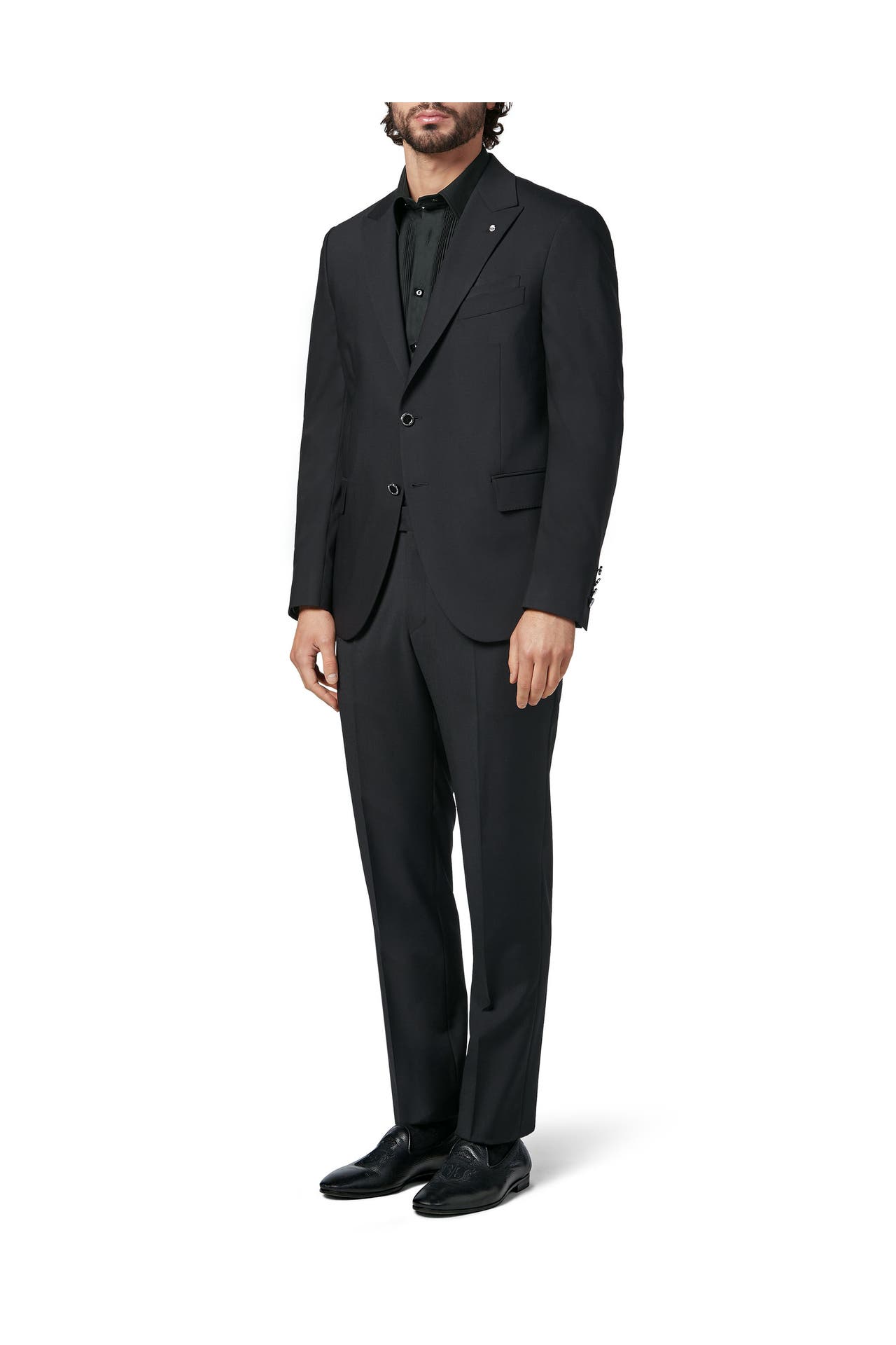 BILLIONAIRE Business-Sakko 02 | black Slim Fit, Bild 1