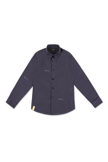 BILLIONAIRE Langarmshirt LOGO 14 | darkblue