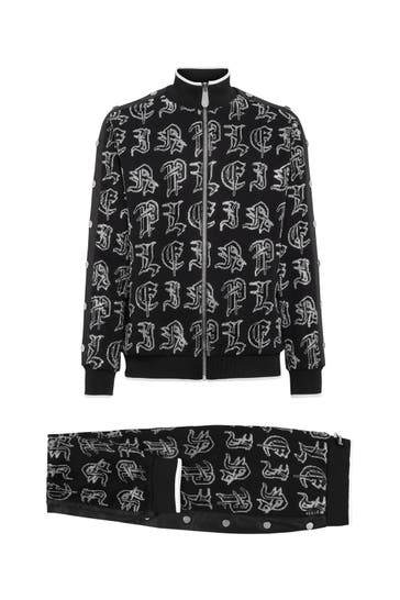 PHILIPP PLEIN Sweatjacke GOTHIC PLEIN 0202 | black/black