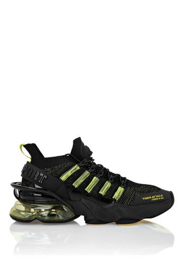 PLEIN SPORT Sportschuhe TIGER 0229 | black/yellowfluo
