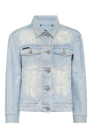 PHILIPP PLEIN Jeansjacke TEDDY 07IX | IceCube