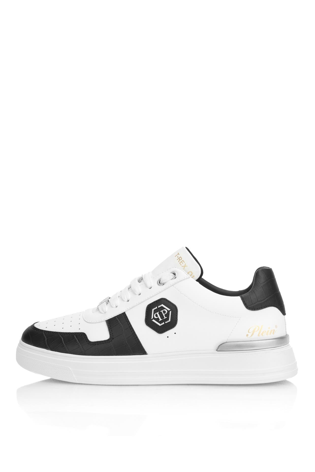 PHILIPP PLEIN Sneaker COCCO 0102 | white/black, Bild 1